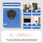 5 кВт + 2,56 кВт Комплект інвертор Anenji з WiFi-модулем + акумулятор Datouboss LiFePO4 48V 50Ah, резервне безперебійне живлення - Зображення 5