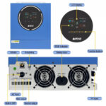 5 кВт + 2,56 кВт Комплект інвертор Anenji з WiFi-модулем + акумулятор Datouboss LiFePO4 48V 50Ah, резервне безперебійне живлення - Зображення 4