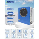 Комплект 5 кВт + 10.2 кВт*г інвертор Anenji з WiFi-модулем + 2 акумулятора Datouboss LiFePO4 48V/100Ah для резервного живлення - Зображення 5