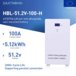 LiFePO4 48V/100Ah Акумулятор настінний Daxtromn 5.12 kW*h з BMS літій-залізо-фосфатний для ДБЖ - Зображення 7