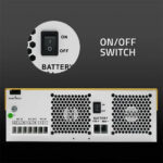 5 кВт + 2,56 кВт Комплект резервного живлення: інвертор Anenji з WiFi-модулем + акумулятор Datouboss LiFePO4 48V 50Ah - Зображення 4