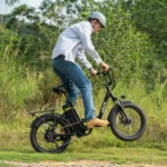 Електровелосипед URLIFE E20 250W (20″ Fat Tire, складаний) - Зображення 4