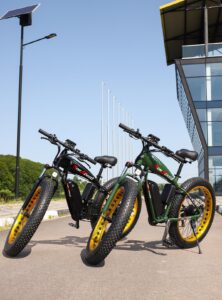 Електровелосипед New Speed 1000W 48V 17Ah (Хакі) - Зображення 4