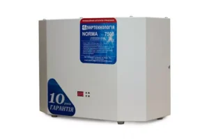 Стабілізатор напруги Укртехнологія NORMA 7500 - Зображення 2